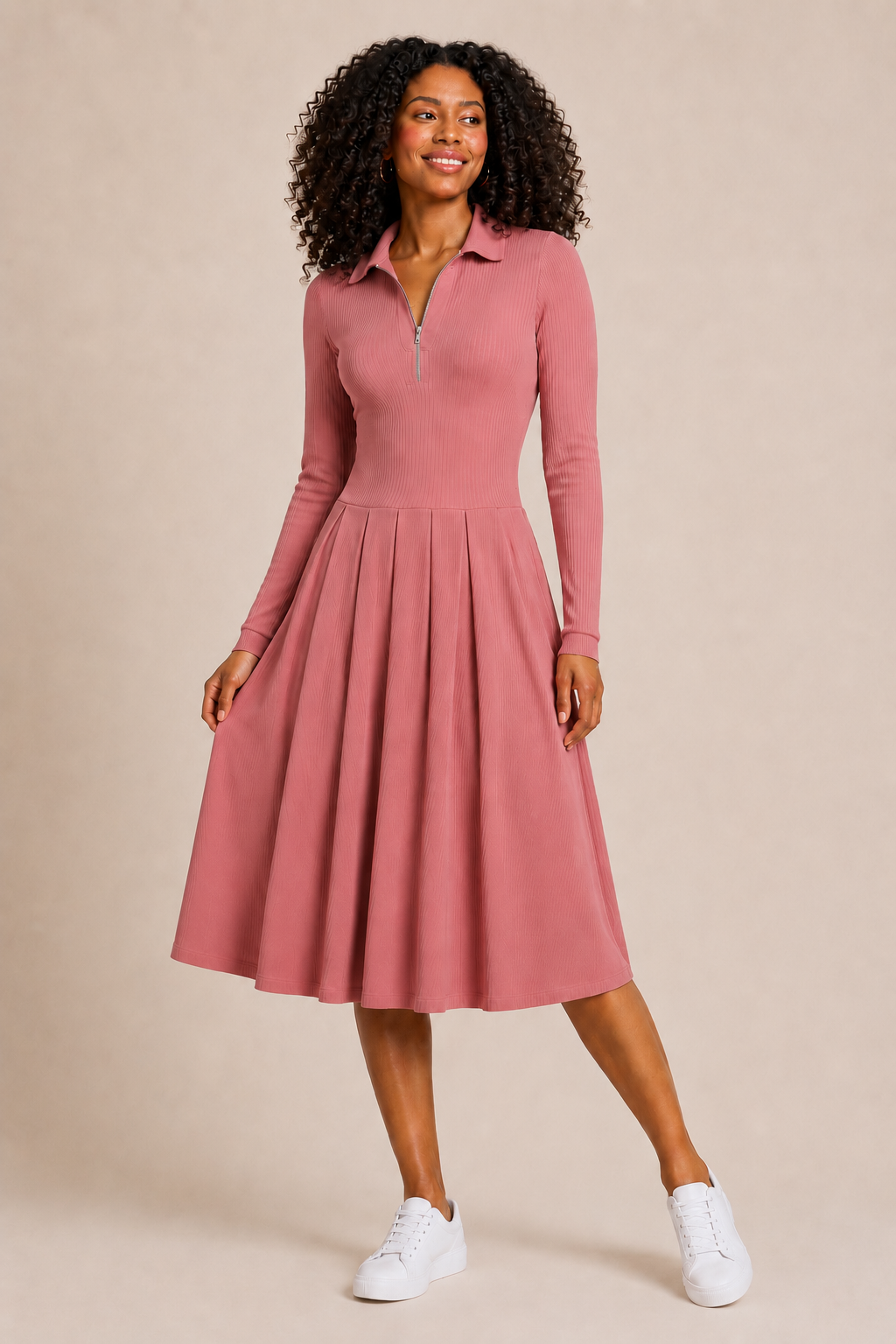Dahlia Pleated Athletic Dress