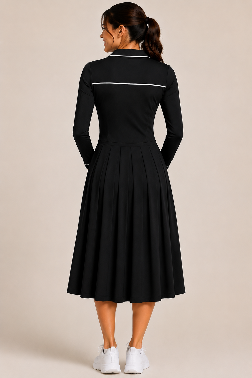Zinnia Pleated Athletic Dress